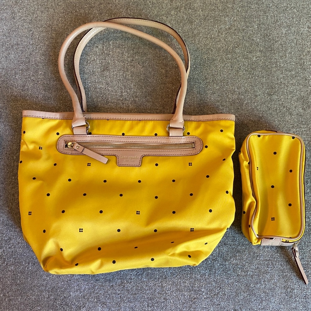NWOT Kate Spade Tote and Pouch